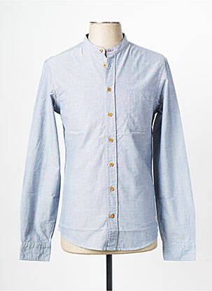 Chemise manches longues bleu BLEND pour homme