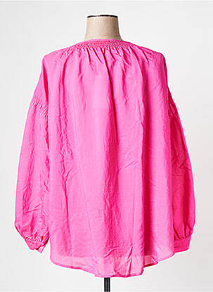 Top col rond rose VILA femme