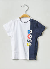 T-shirt blanc HUGO BOSS pour garçon seconde vue
