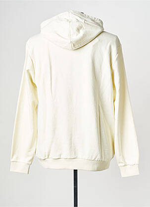 Sweat-shirt à capuche col rond beige FILA homme