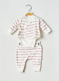 Ensemble pantalon blanc PETIT BATEAU enfant