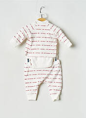 Ensemble pantalon blanc PETIT BATEAU pour enfant seconde vue