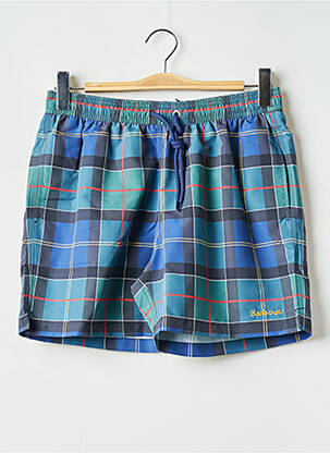 Short de bain bleu BARBOUR pour homme