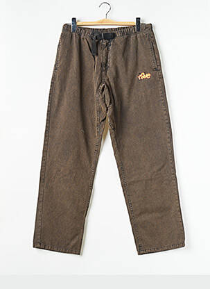Jeans coupe droite marron RAVE homme
