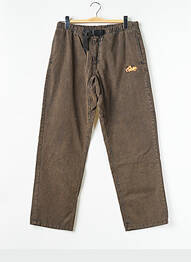 Jeans coupe droite marron RAVE homme