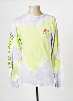 T-shirt jaune RIPNDIP homme