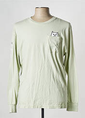 T-shirt vert RIPNDIP pour homme seconde vue