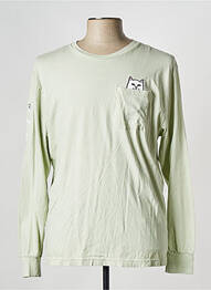 T-shirt vert RIPNDIP homme