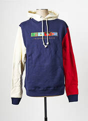 Sweat-shirt à capuche bleu RAVE pour homme seconde vue