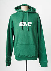 Sweat-shirt vert RAVE pour homme seconde vue