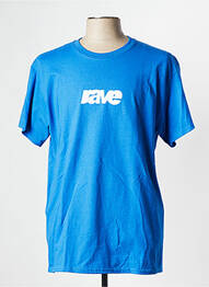 T-shirt bleu RAVE homme