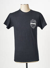 T-shirt noir RAVE homme