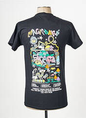 T-shirt noir RAVE pour homme seconde vue