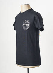 T-shirt noir RAVE pour homme seconde vue