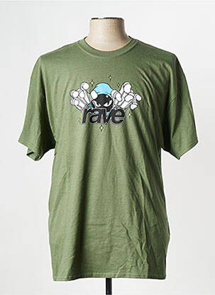 T-shirt vert RAVE homme