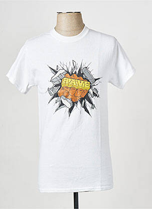 T-shirt blanc RAVE homme
