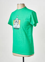 T-shirt vert RAVE pour homme seconde vue