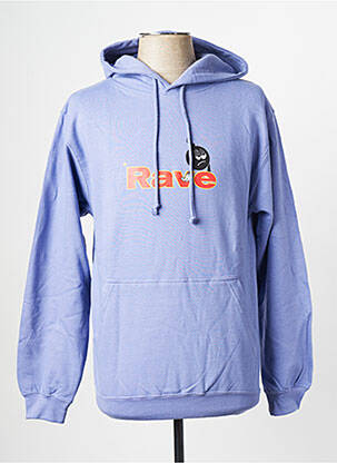 Sweat-shirt violet RAVE pour homme