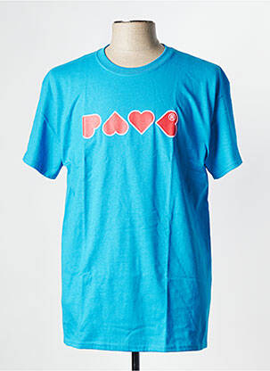 T-shirt bleu RAVE homme