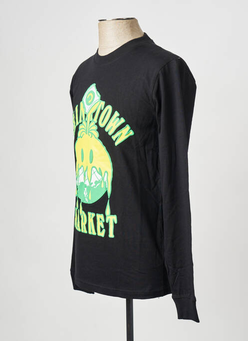 Sweat-shirt noir CHINATOWN MARKET pour homme