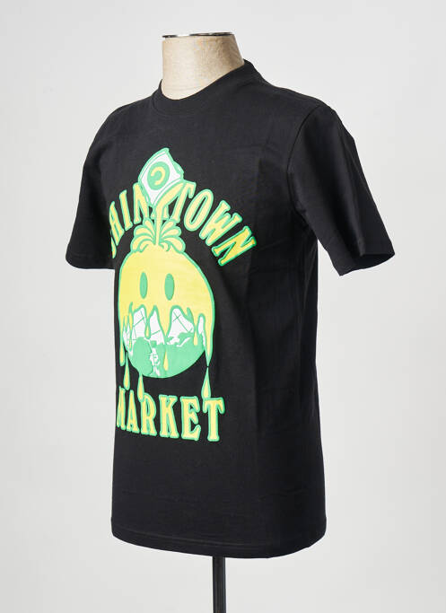 T-shirt noir CHINATOWN MARKET pour homme