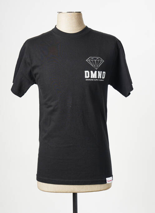 T-shirt noir DIAMOND SUPPLY CO pour homme