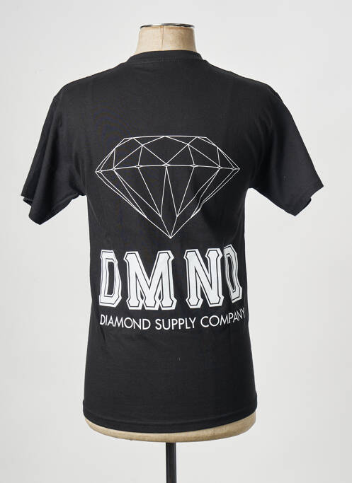 T-shirt noir DIAMOND SUPPLY CO pour homme