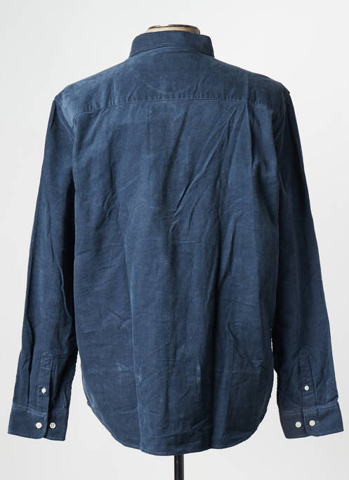 Chemise manches longues bleu MINIMUM pour homme