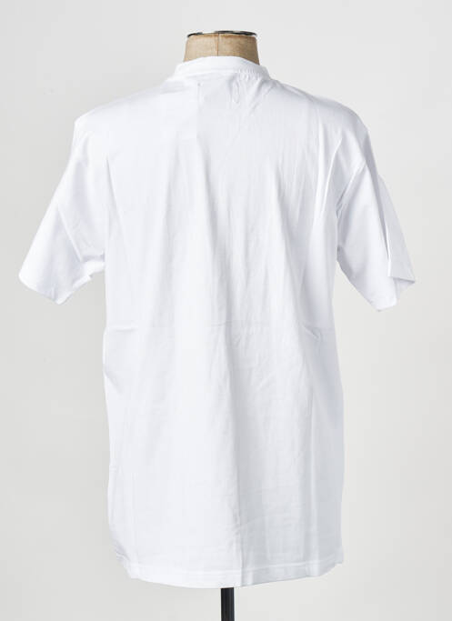 T-shirt blanc HUMAN WITH ATTITUDE pour homme