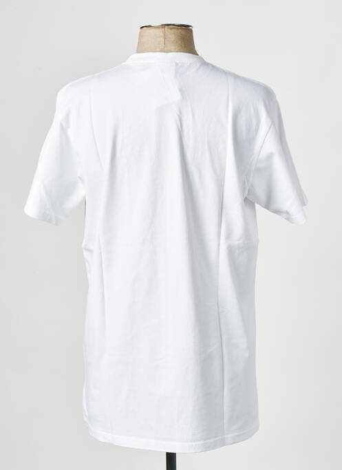 T-shirt blanc HUMAN WITH ATTITUDE pour homme