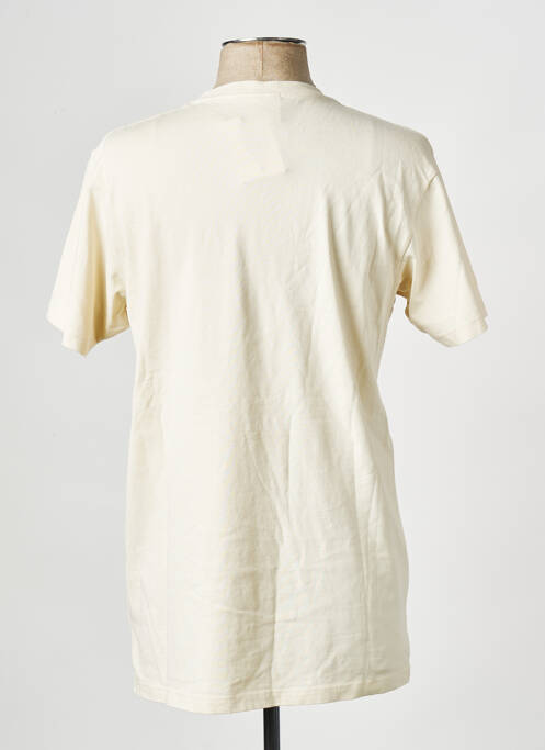 T-shirt beige HUMAN WITH ATTITUDE pour homme