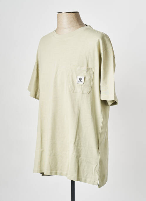 T-shirt vert ELEMENT pour homme