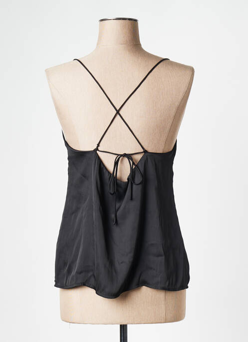 Débardeur noir SEE U SOON pour femme