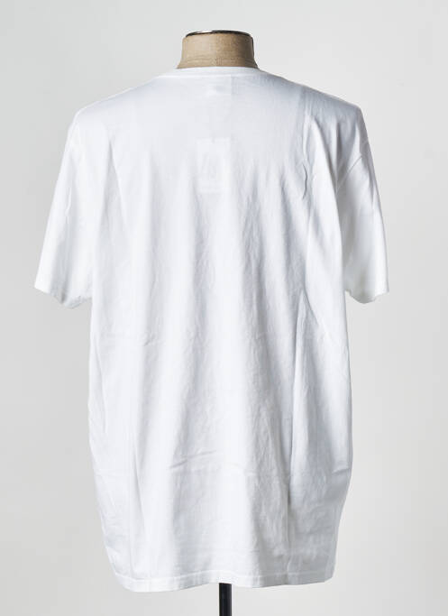 T-shirt blanc HUMAN WITH ATTITUDE pour homme