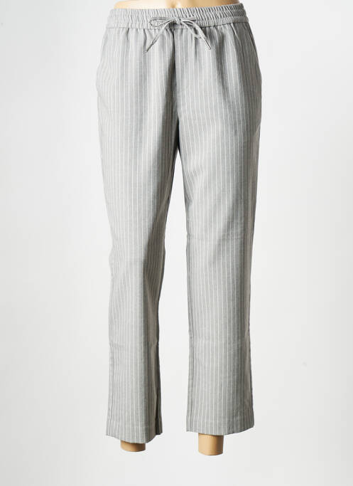 Pantalon droit gris B.YOUNG pour femme