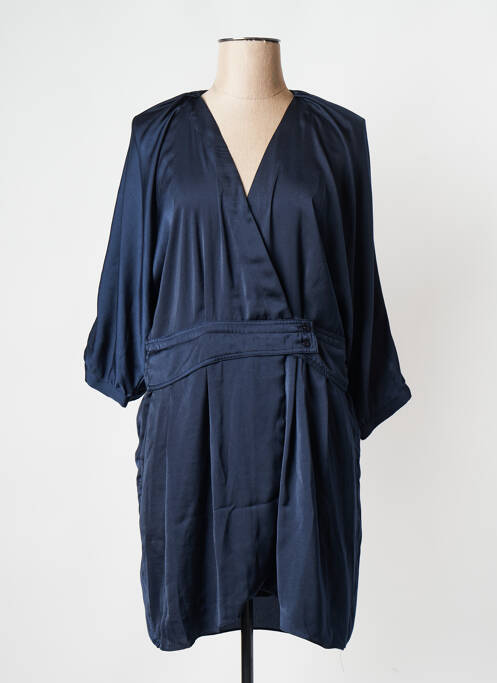 Robe courte bleu SEE U SOON pour femme