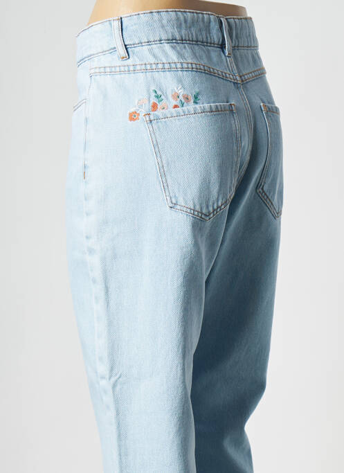 Jeans boyfriend bleu I.CODE (By IKKS) pour femme
