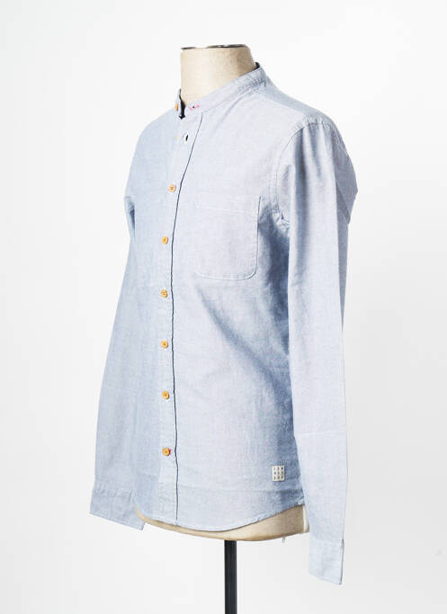 Chemise manches longues bleu BLEND pour homme