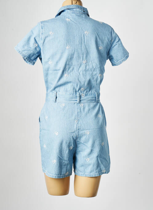 Combishort bleu OBJECT pour femme