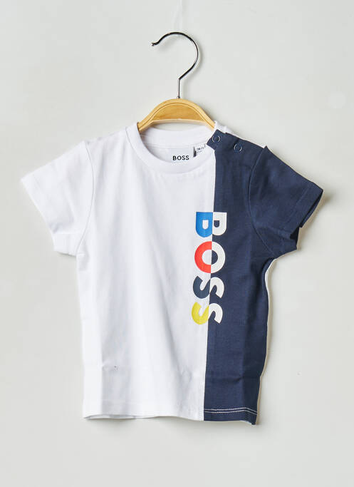 T-shirt blanc HUGO BOSS pour garçon
