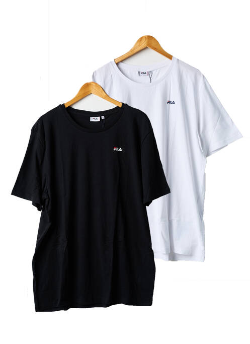 T-shirt blanc FILA pour homme