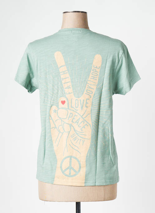 T-shirt vert WILD pour femme