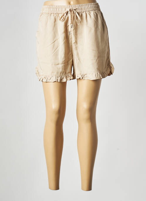 Short beige VILA pour femme