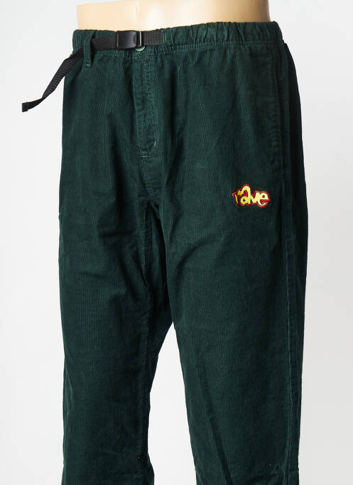 Pantalon droit vert RAVE homme