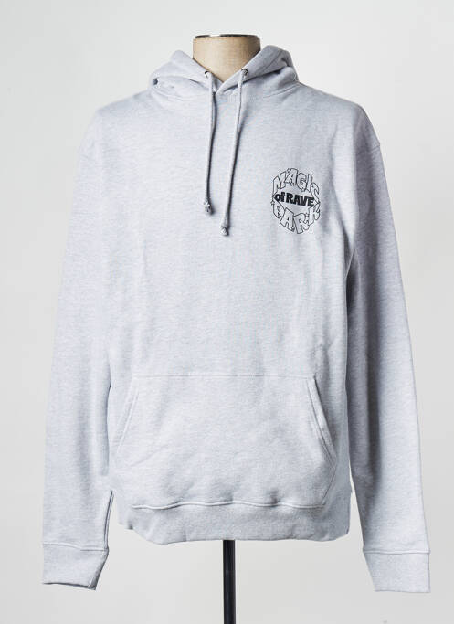 Sweat-shirt gris RAVE pour homme