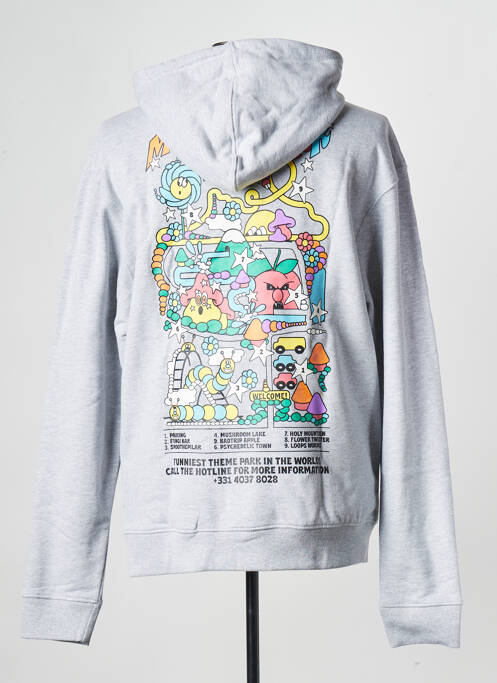 Sweat-shirt gris RAVE pour homme