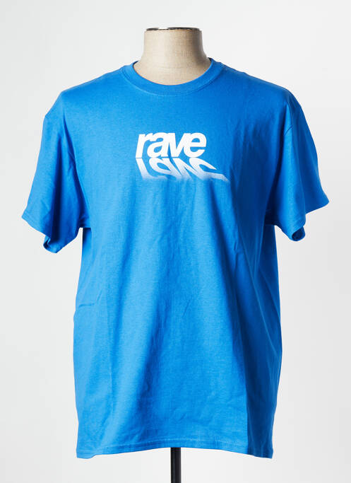 T-shirt bleu RAVE pour homme