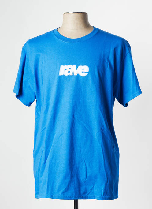 T-shirt bleu RAVE pour homme