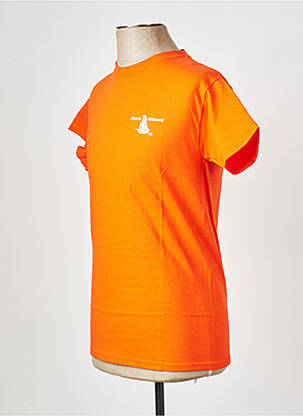 T-shirt orange RAVE homme