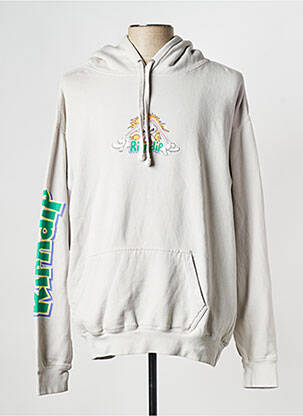 Sweat-shirt gris RIPNDIP homme